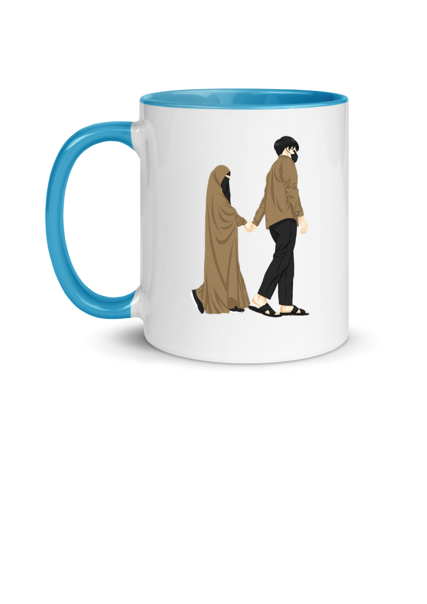 Celebrate Love &amp; Faith with Our Islamic Couple Mug 💖 11oz Premium Mug with Gift Box 🎁 | Double-Sided Print | Available in All Colors! 🌈