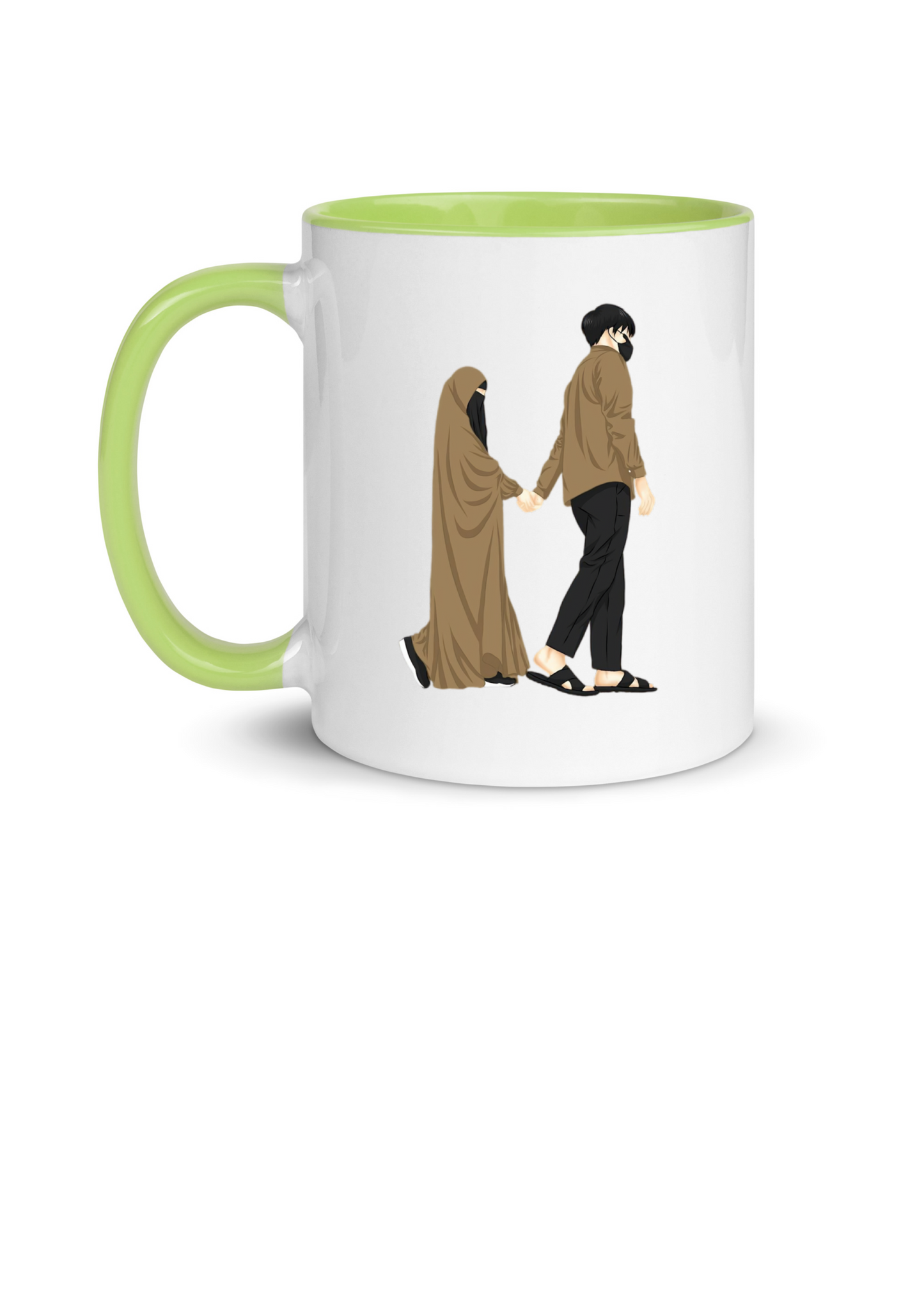 Celebrate Love &amp; Faith with Our Islamic Couple Mug 💖 11oz Premium Mug with Gift Box 🎁 | Double-Sided Print | Available in All Colors! 🌈