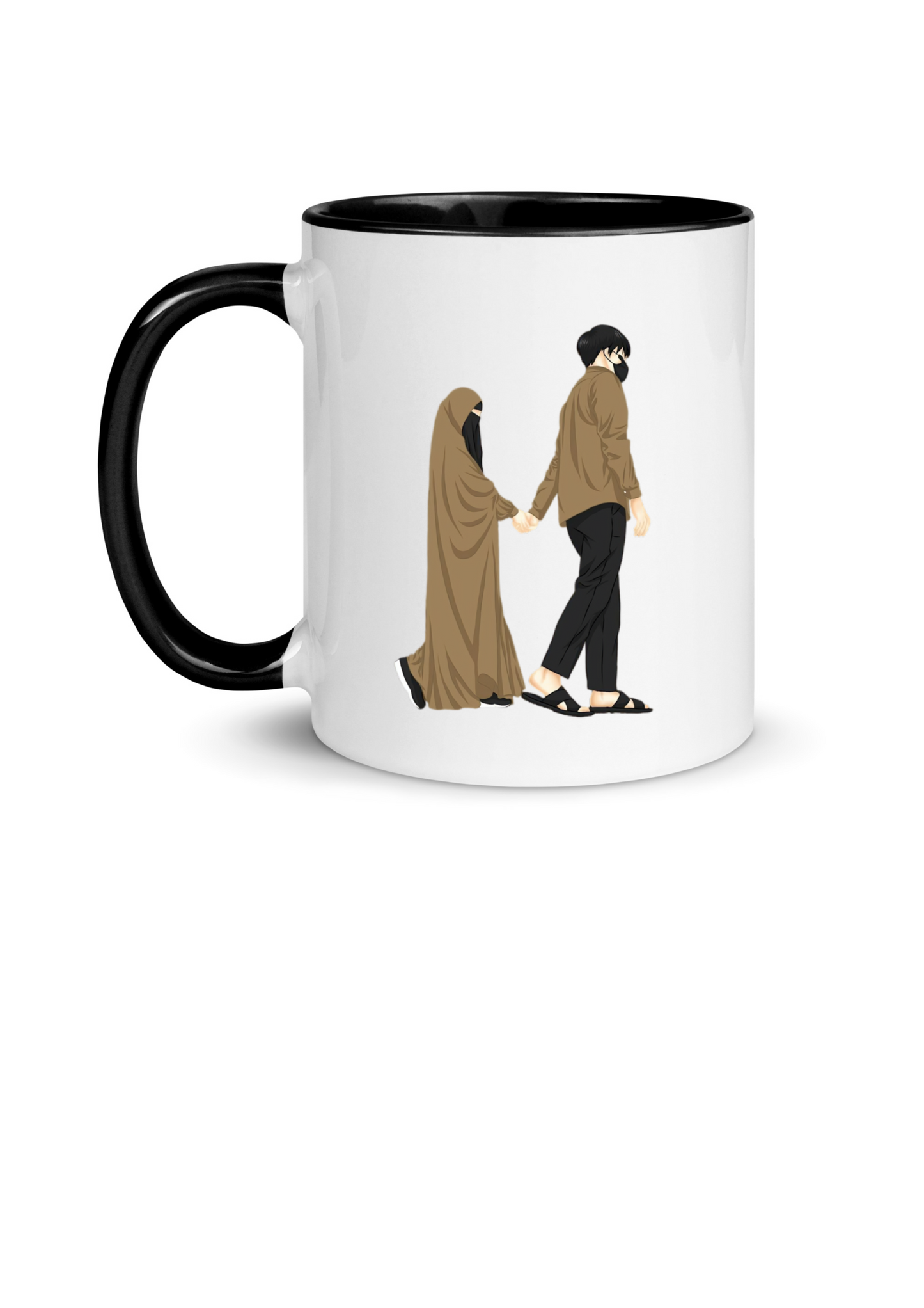 Celebrate Love &amp; Faith with Our Islamic Couple Mug 💖 11oz Premium Mug with Gift Box 🎁 | Double-Sided Print | Available in All Colors! 🌈