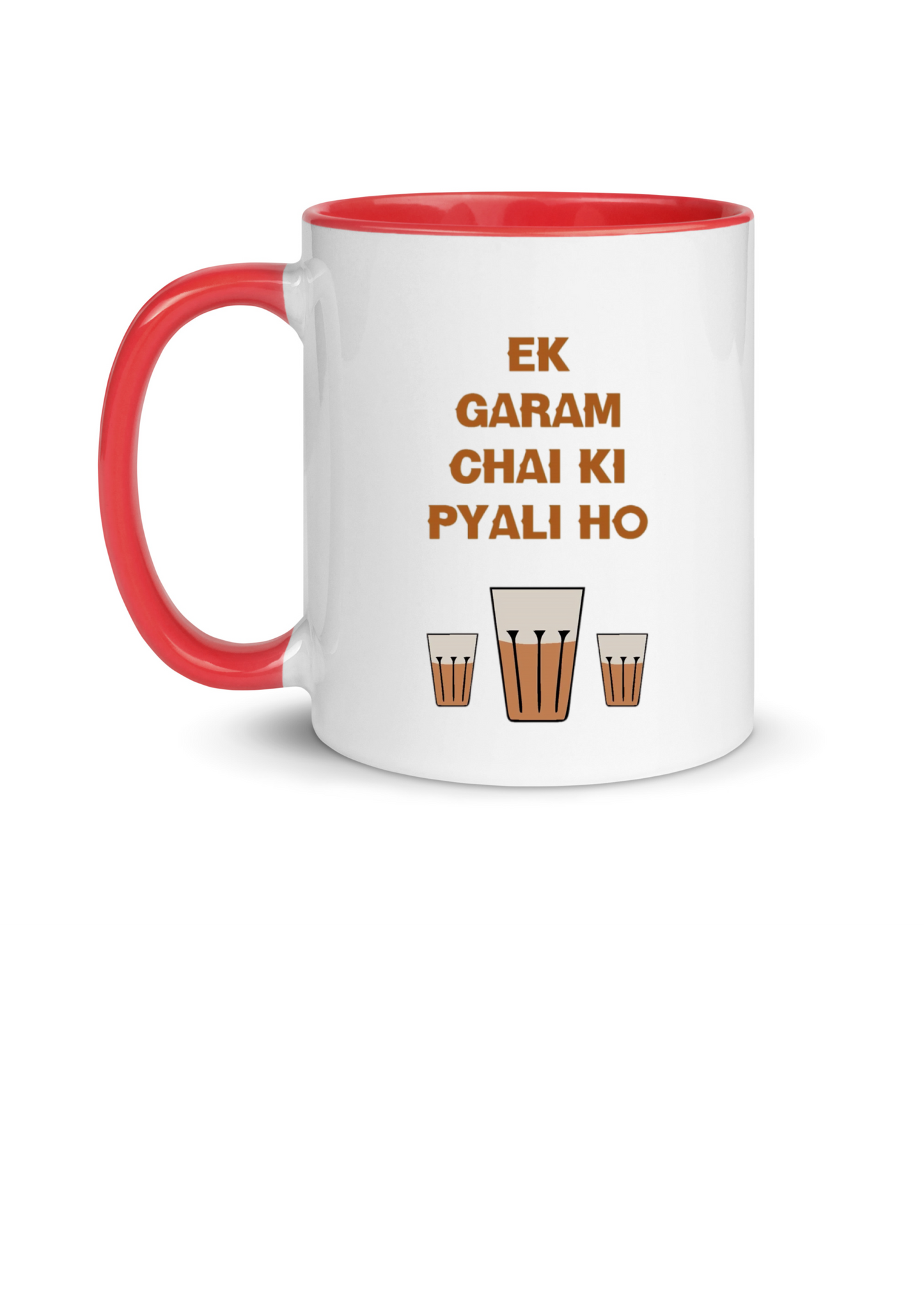 Ek Garam Chai Ki Pyali Ho! ☕ Premium Mug for Chai Lovers | 11oz, Double-Sided Print, All Colors, Gift Box 🎁