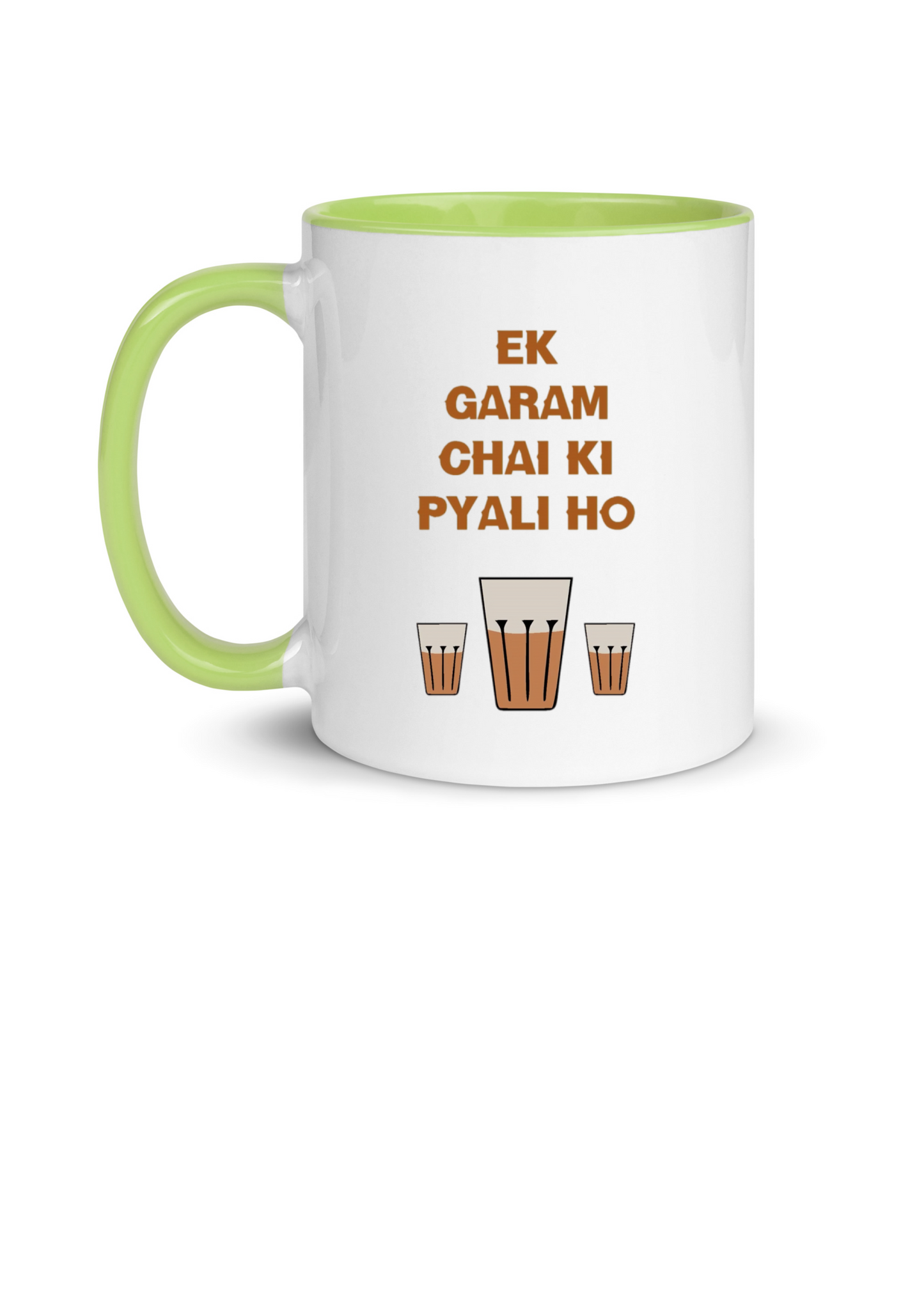 Ek Garam Chai Ki Pyali Ho! ☕ Premium Mug for Chai Lovers | 11oz, Double-Sided Print, All Colors, Gift Box 🎁